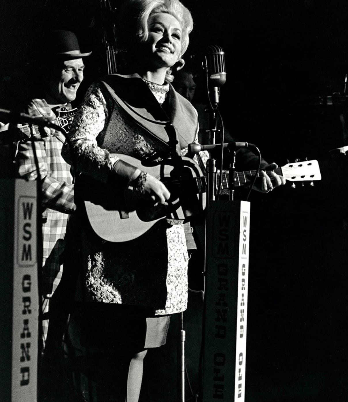 Dolly Parton performs at the Grand Ole Opry